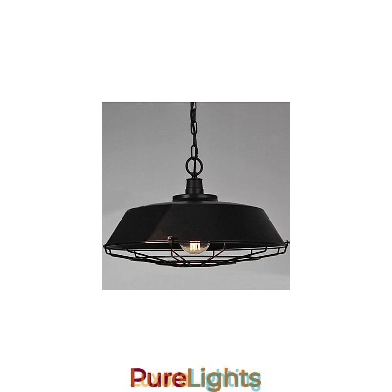 Designer Touch Decorative 1 Light Vintage Metal Pendant Light