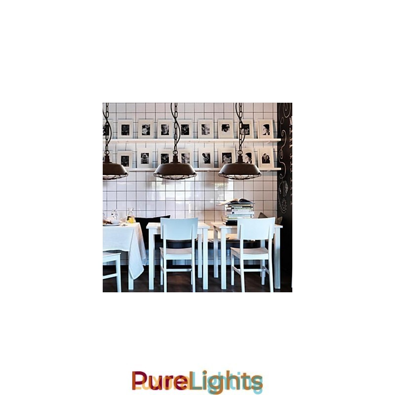 Designer Touch Decorative 1 Light Vintage Metal Pendant Light