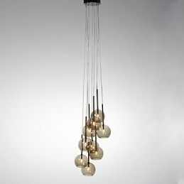 Designer Touch Decorative Country Mini Style Painting Metal Pendant Light