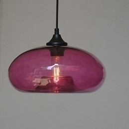 Designer Touch Decorative Modern Characteristic Pendant 1 Light With Transparent Shade