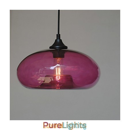 Designer Touch Decorative Modern Characteristic Pendant 1 Light With Transparent Shade