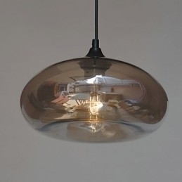 Designer Touch Decorative Modern Characteristic Pendant 1 Light With Transparent Shade