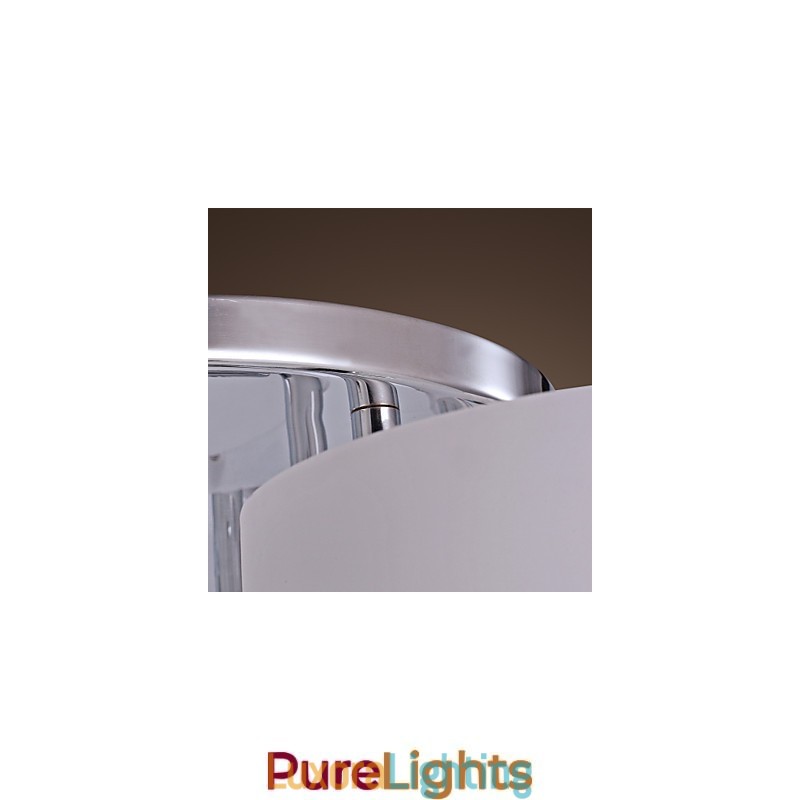 Designer Touch Decorative Modern Contemporary Chrome Metal Chandelier Flush Mount