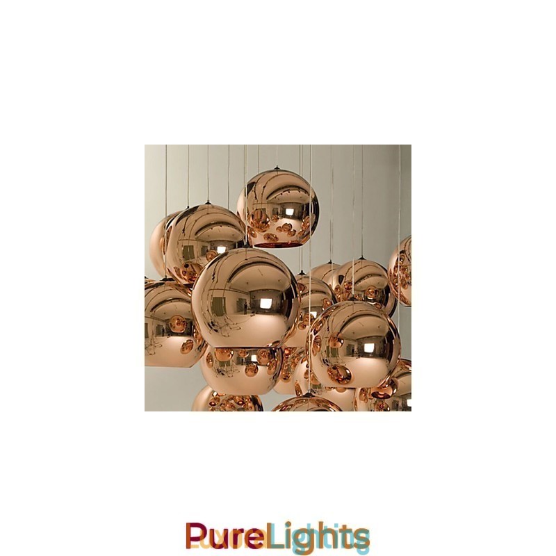 Designer Touch Decorative Creative Simple Glass Nordic Retro Electroplating Ball Pendant Lamp Light