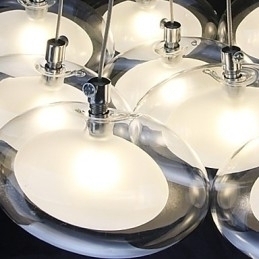 Designer Touch Decorative Modern Contemporary Chrome Metal Pendant Light