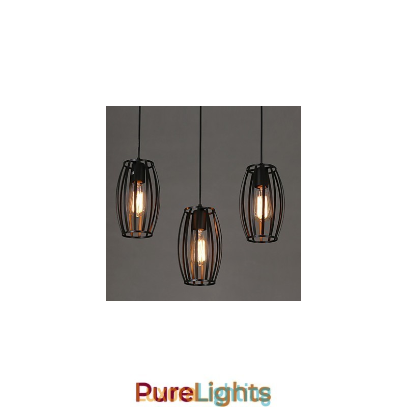 Designer Touch Decorative Creative Loft Restoring Ancient Ways Single Head Wrought Iron Chandelier Lamp