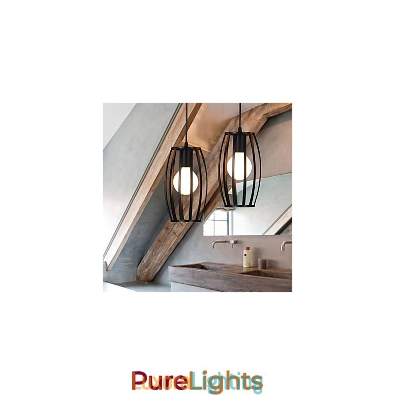 Designer Touch Decorative Creative Loft Restoring Ancient Ways Single Head Wrought Iron Chandelier Lamp