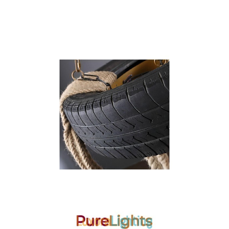 Designer Touch Decorative Vintage Painting Plastic Pendant Light