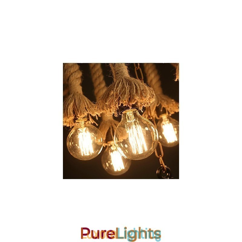 Designer Touch Decorative Vintage Painting Plastic Pendant Light