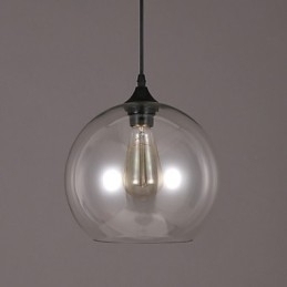 Designer Touch Decorative Creative Nordic Contracted Rural Glass Ball Single Head DropLight