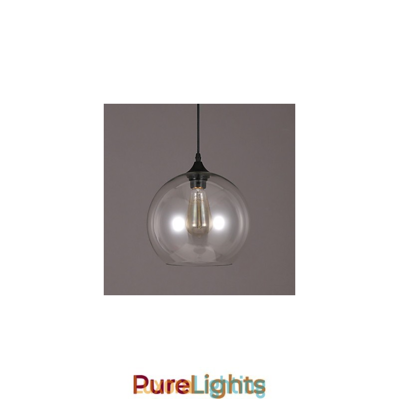 Designer Touch Decorative Creative Nordic Contracted Rural Glass Ball Single Head DropLight