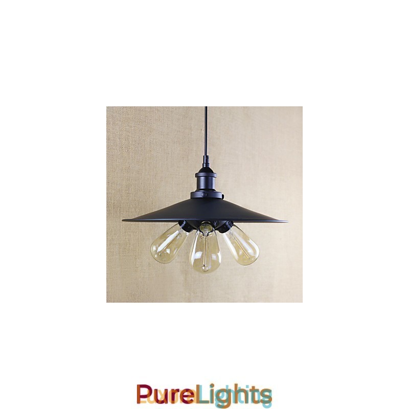 Designer Touch Decorative Pendant Lights Traditional Classic Vintage Retro Country Garage Metal