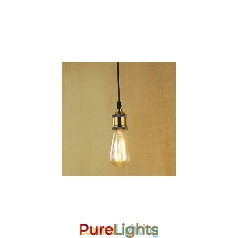 Designer Touch Decorative Pendant Lights Traditional Classic Vintage Retro Country Garage Metal