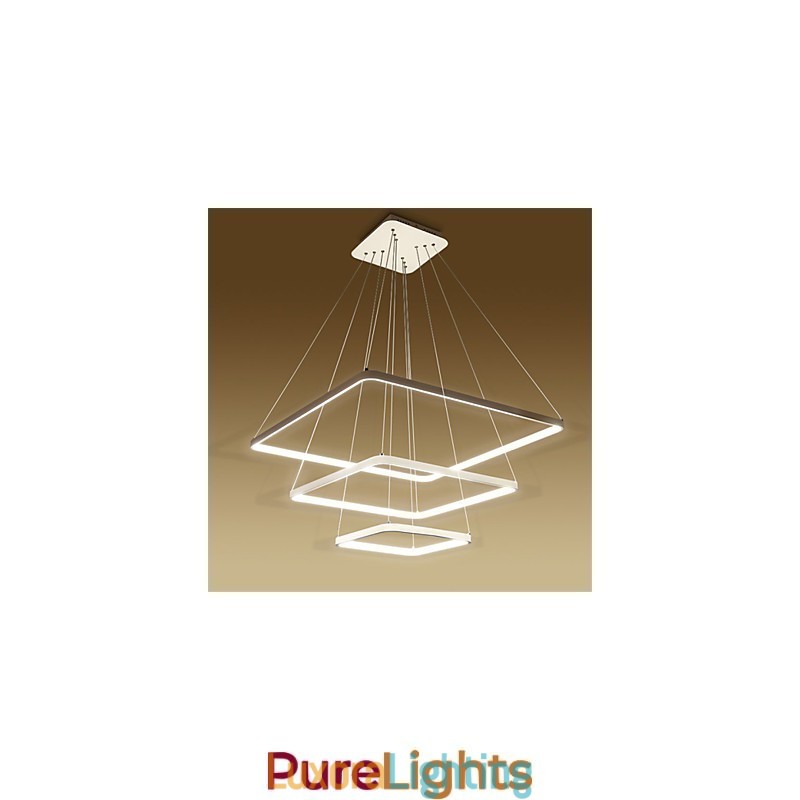 Designer Touch Decorative Modern Design Pendant Light Three Rings