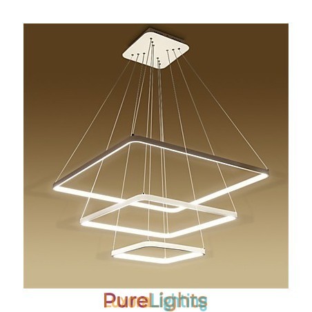 Designer Touch Decorative Modern Design Pendant Light Three Rings