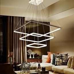 Designer Touch Decorative Modern Design Pendant Light Three Rings