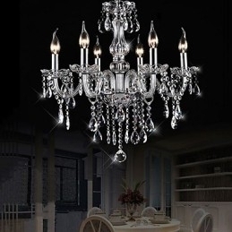 Designer Touch Decorative Traditional Classic Vintage Crystal Electroplated Crystal Chandelier