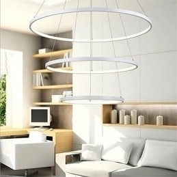 Designer Touch Decorative Modern Design Pendant Light Three Rings