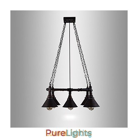 Designer Touch Decorative Retro Classic Metal Ceiling Lights Simple Pendant Lamps Cafe Pendant Lamp