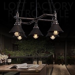 Designer Touch Decorative Retro Classic Metal Ceiling Lights Simple Pendant Lamps Cafe Pendant Lamp