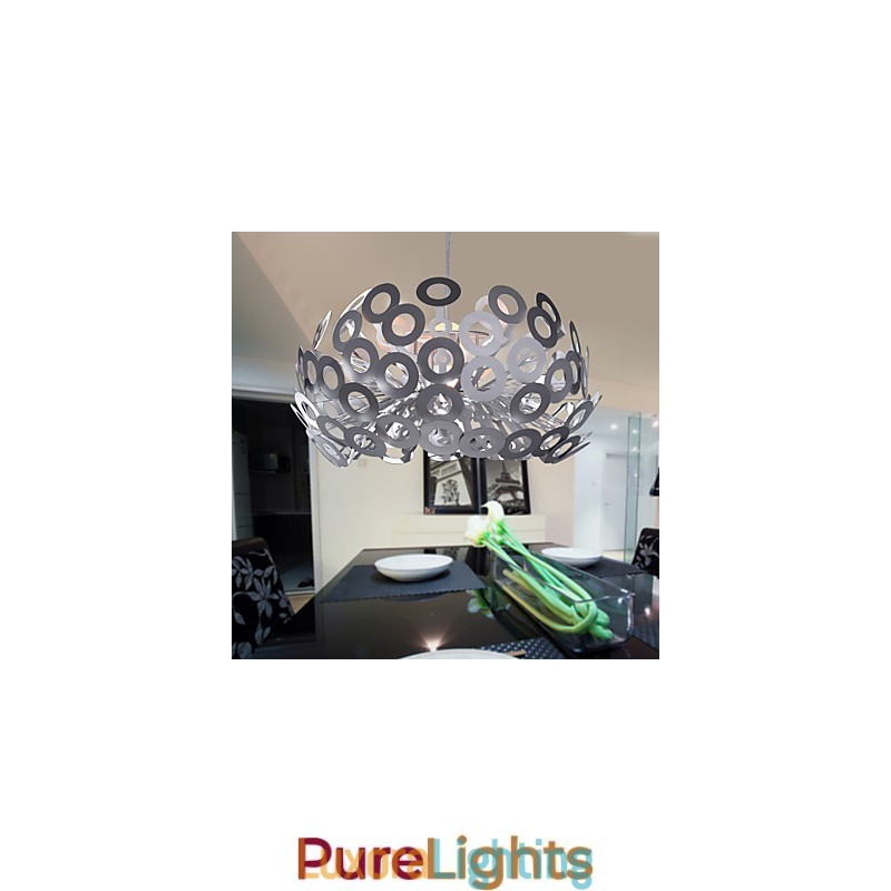 Designer Touch Decorative Modern Pendant Light in Circle Featured Lampshade