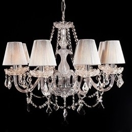 Designer Touch Decorative Chandelier Crystal Luxury Modern Living 8 Lights