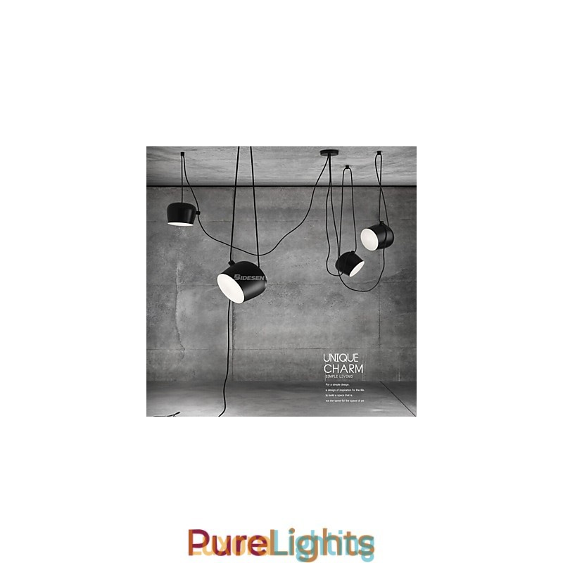 Designer Touch Decorative Modern Contemporary Painting Metal Pendant Light