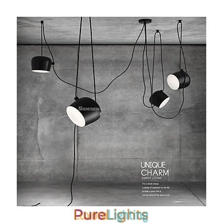 Designer Touch Decorative Modern Contemporary Painting Metal Pendant Light