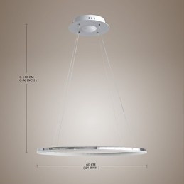 Designer Touch Decorative Pendant Light Modern Design Living Ring