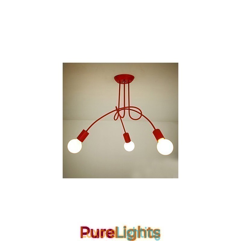 Designer Touch Decorative Modern Contemporary Painting Metal Chandelier