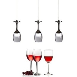 Designer Touch Decorative Pendant Lights 3 Lights Long Backplate Modern Contemporary