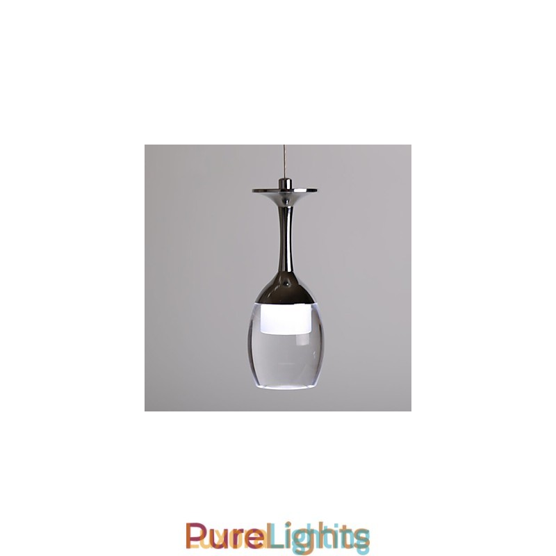 Designer Touch Decorative Pendant Lights 3 Lights Long Backplate Modern Contemporary