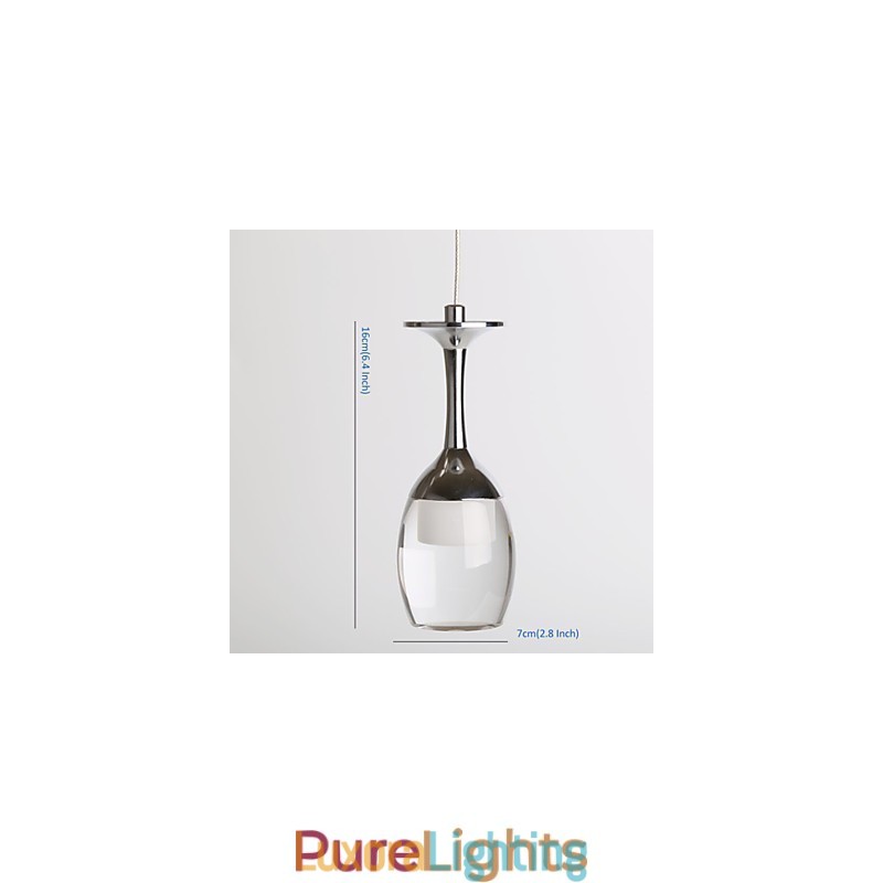 Designer Touch Decorative Pendant Lights 3 Lights Long Backplate Modern Contemporary