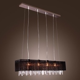 Designer Touch Decorative Modern Contemporary Island Crystal Others Metal Pendant Light