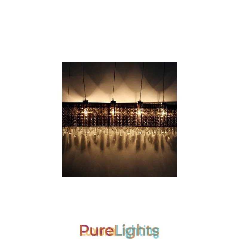 Designer Touch Decorative Modern Contemporary Island Crystal Others Metal Pendant Light