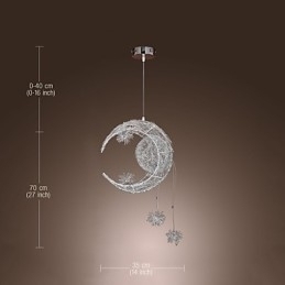 Designer Touch Decorative Modern Contemporary Globe Mini Style Electroplated Metal Pendant Light