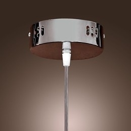 Designer Touch Decorative Modern Contemporary Globe Mini Style Electroplated Metal Pendant Light