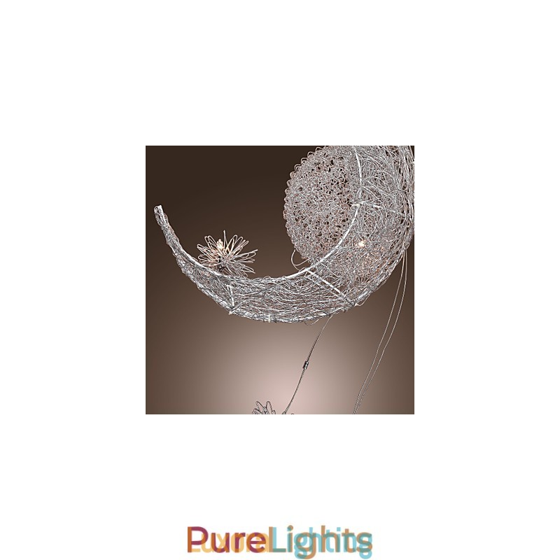 Designer Touch Decorative Modern Contemporary Globe Mini Style Electroplated Metal Pendant Light