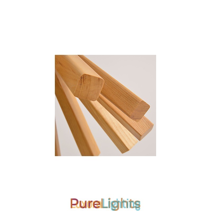 Designer Touch Decorative Retro Country Wood Bamboo Pendant Light