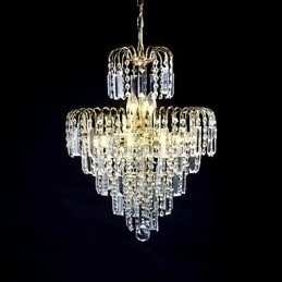 Designer Touch Decorative European Style Luxury 6 Lights Chandelier In Crown Shape