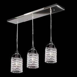 Designer Touch Decorative Crystal Metal Pendant Light
