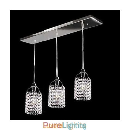 Designer Touch Decorative Crystal Metal Pendant Light