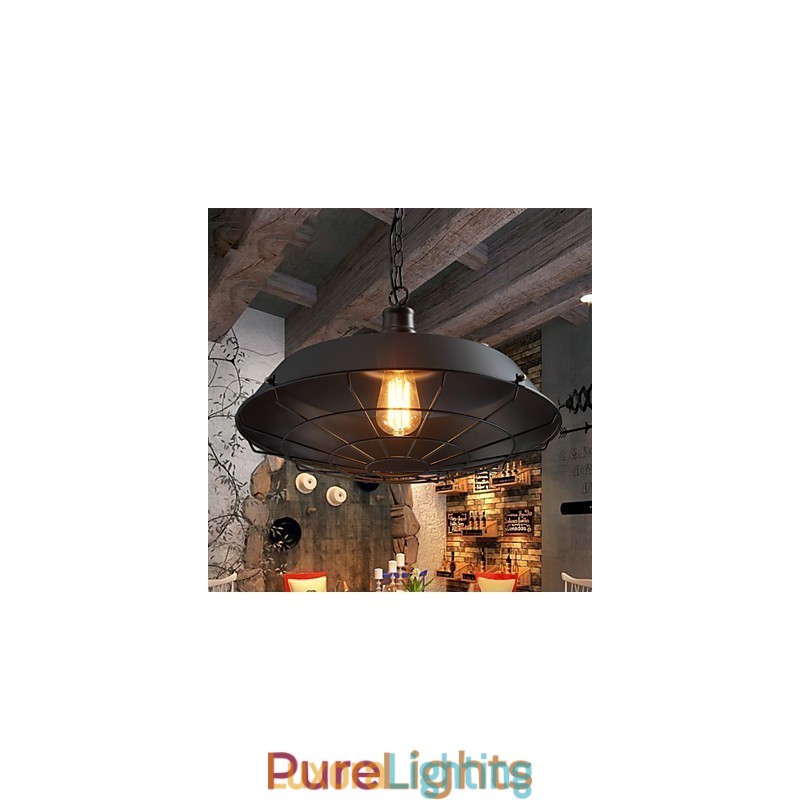 Designer Touch Decorative Pendant Lights American Country Retro Wrought Iron Contemporary and Contracted Warehouse Droplight