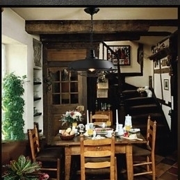 Designer Touch Decorative Pendant Lights American Country Retro Wrought Iron Contemporary and Contracted Warehouse Droplight