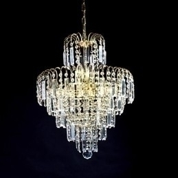 Designer Touch Decorative European Style Luxury 6 Lights Chandelier In Crown Shape