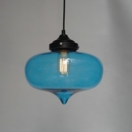 Designer Touch Decorative Bubble Design Pendant 1 Light with Transparent Shade