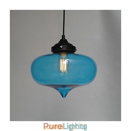 Designer Touch Decorative Bubble Design Pendant 1 Light with Transparent Shade