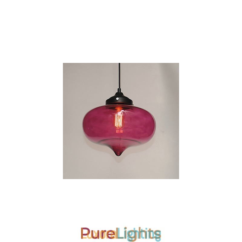 Designer Touch Decorative Bubble Design Pendant 1 Light with Transparent Shade