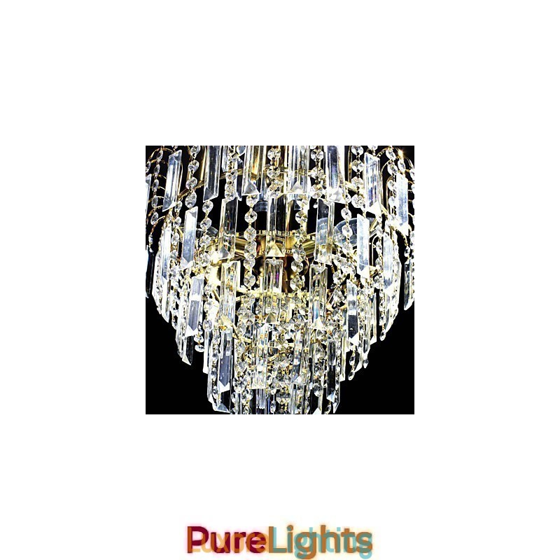 Designer Touch Decorative European Style Luxury 6 Lights Chandelier In Crown Shape
