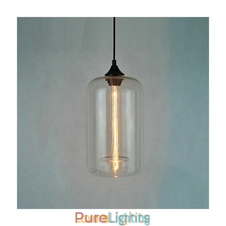 Designer Touch Decorative Bottle Design Pendant 1 Light Minimalist Iron Painting